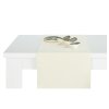 Běhoun na stůl BELLA NEW - Bílo-béžová