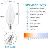 LED žárovky E14 C37, 5,5 W (500 lm), 3000 K, balení 5ks  Nové