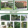 Panely zelené stěny 60 x 40 cm (3 ks) – umělý buxus  Nové