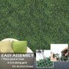 Panely zelené stěny 60 x 40 cm (3 ks) – umělý buxus  Nové