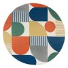 Vnitřní a venkovní koberec Geo ø 160 cm  Rozbale(v)no, může být lehce zašpiněné - lze vyčistit