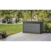 Zahradní úložný box Cortina šedý  Rozbale(v)no