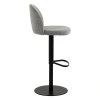 Barová židle Patricia černá/šedá  Rozbale(v)no
