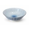 Japonská keramická ramen miska modrá