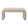 Polstrovaná lavice Bobbie krémová