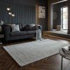 Koberec Textured Wool Border 160 x 230 cm šedobéžový