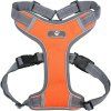 Postroj pro psy (XL) – nastavitelný, reflexní - oranžový