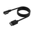 Kabel iCUE LINK, 1x 600 mm s přímým/tenkým konektorem 90°, černý