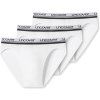 Schiesser Uncover Pánské slipy 3-pack - bílé - velikost XXL