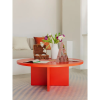 Konferenční stolek Pausa červený