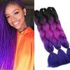 Syntetické Jumbo ombre copánky 60 cm 3ks