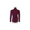 damska mikina sensor merino upper kratky zip port red s