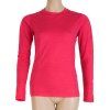 damske tricko sensor merino active dl rukav magenta m