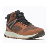Pánské turistické boty Merrell Wildwood Sneaker Boot MID WP bracken, velikost 44