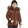 Didriksons Kure Kids Parka 5 Brown, velikost 90