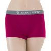 damske kalhotky s nohavickou sensor merino active lilla l