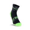Funkční běžecké ponožky Iron-ic black/green, velikost 35-38