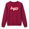 Dámská mikina Saucony – vínová