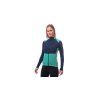 damska funkcni vesta sensor coolmax thermo zelena modra xl