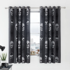 Dětský závěs Skulls 168 x 183 cm 2ks