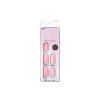 Nalepovací nehty KISS imPRESS Color MEDIUM COFFIN - Pink Dream