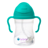 Hrneček s brčkem b.box jade green 6m+ 240ml