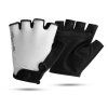 Dámské rukavice na kolo Core - bílá - vel. M
