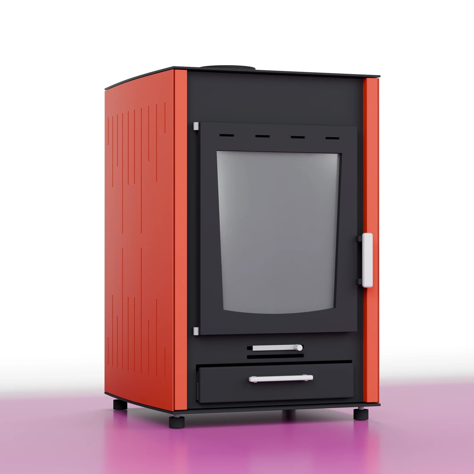 Cihlové provedení – ilustrační render kamen