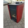 Krbová kamna na tuhá paliva s teplovodním výměníkem 33kw