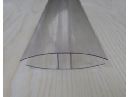 PC "H" profil,tloušťka 10mm,7m,čirý