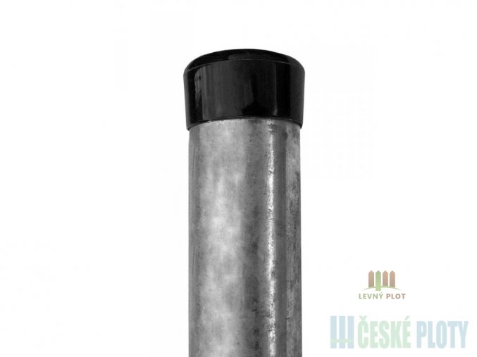 Plotový sloupek zinkovaný, průměr 48mm, síla stěby 1,5mm, výška dle výběru