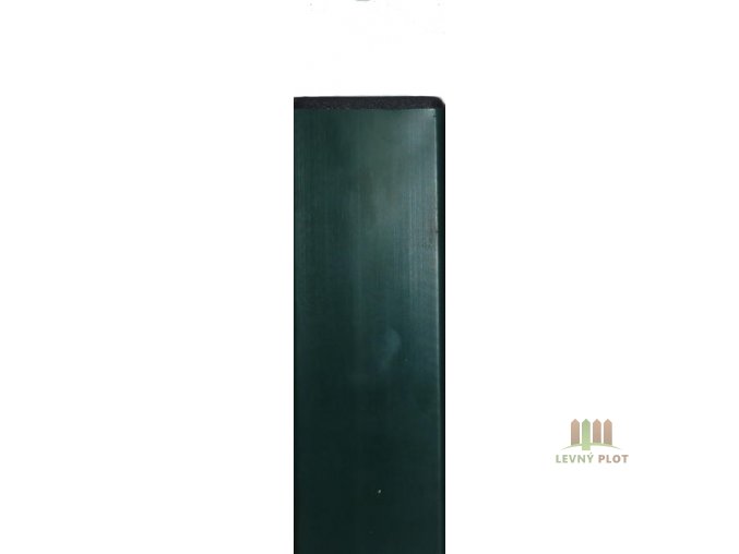 Sloupek DAMIPLAST® 60/60/1,5/3200 Zn+ PVC zelený  vč. krytky