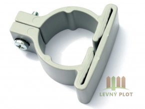 Plastová objímka pro kulatý sloupek /48 mm vč.šroubu / barevná