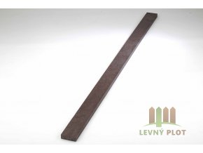 Recyklát prkno 100x30 mm, 2 m hnědé