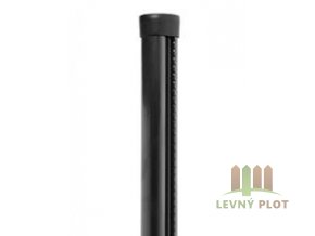 Sloupek s montážní lištou PILCLIP® poplastovaný 48x1,5xrůzné délky, antracit (délka: 2300 mm)