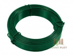 Vázací drát PVC 1,4 mm,24m zelený