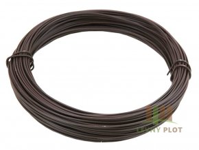 Vázací drát PVC 1,4/2,00 mm,50m hnědý
