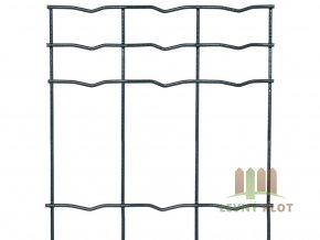 Pilonet Middle antracit 2000 mm/50x100/2,5mm/25 m