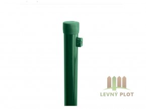 Sloupek Ideal Zn+PVC 38x1,25xrůzné délky, čepička, př. nap. drát, zelený
