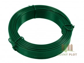 Vázací drát PVC 1,4/1,80 mm,50m, zelený