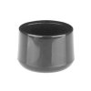 Klobouček sloupkový PVC 38 mm černá