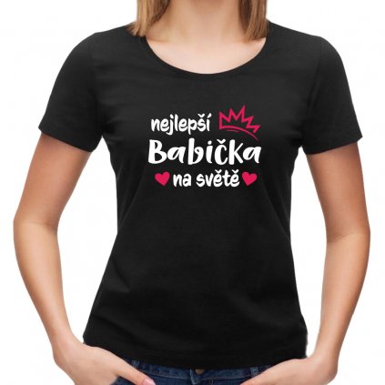 Nejlepší babička černé dámské