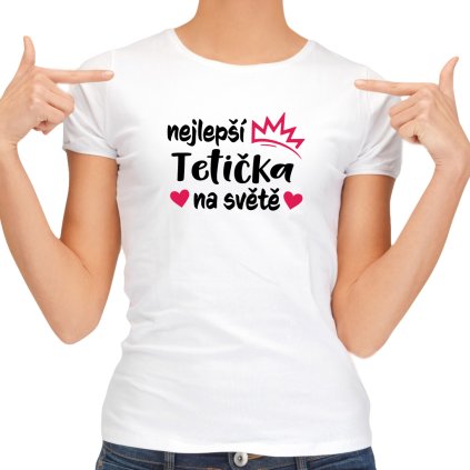Nejlepší teta bílé dámské