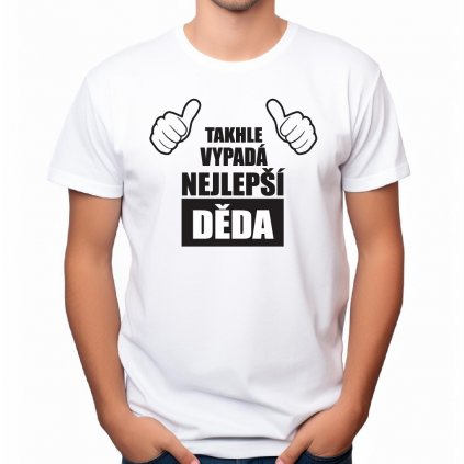 Takhle vypadá ten nejlepší děda Pánské bílé náhled