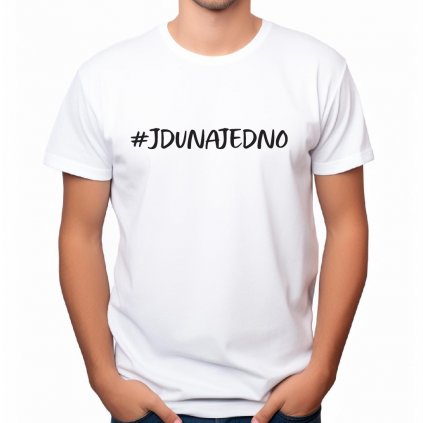 Pánské bílé Jdu na jedno