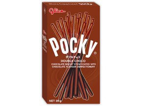 Pocky double chocolate