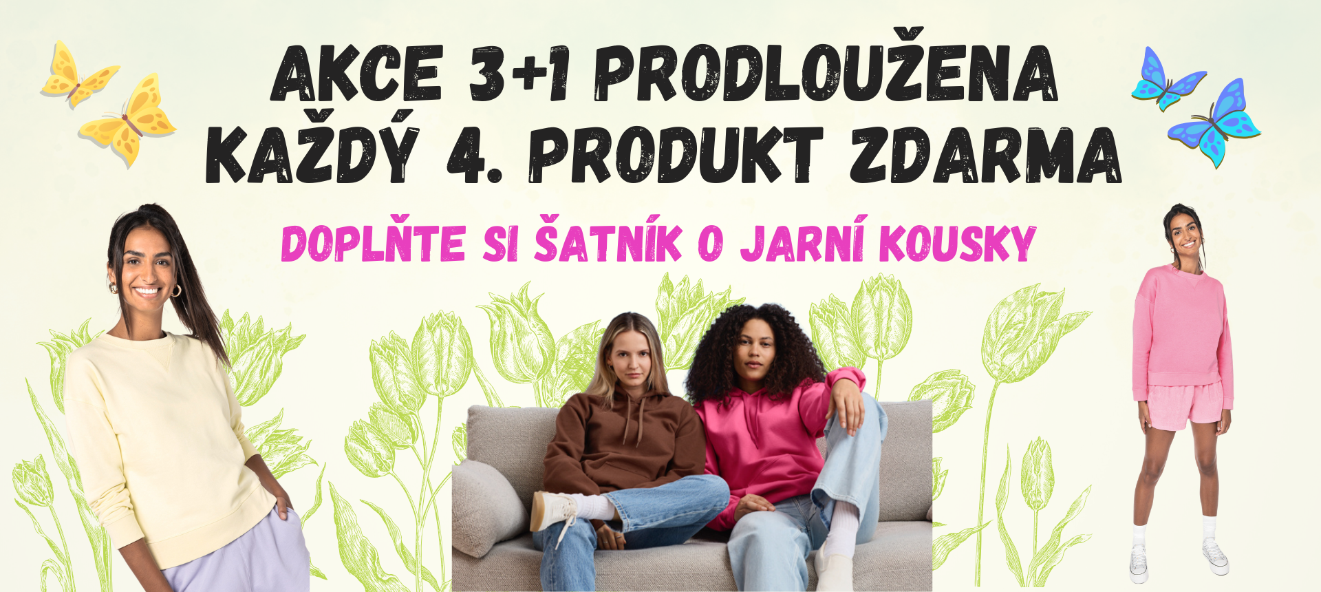 Akce 3+1 prodloužena