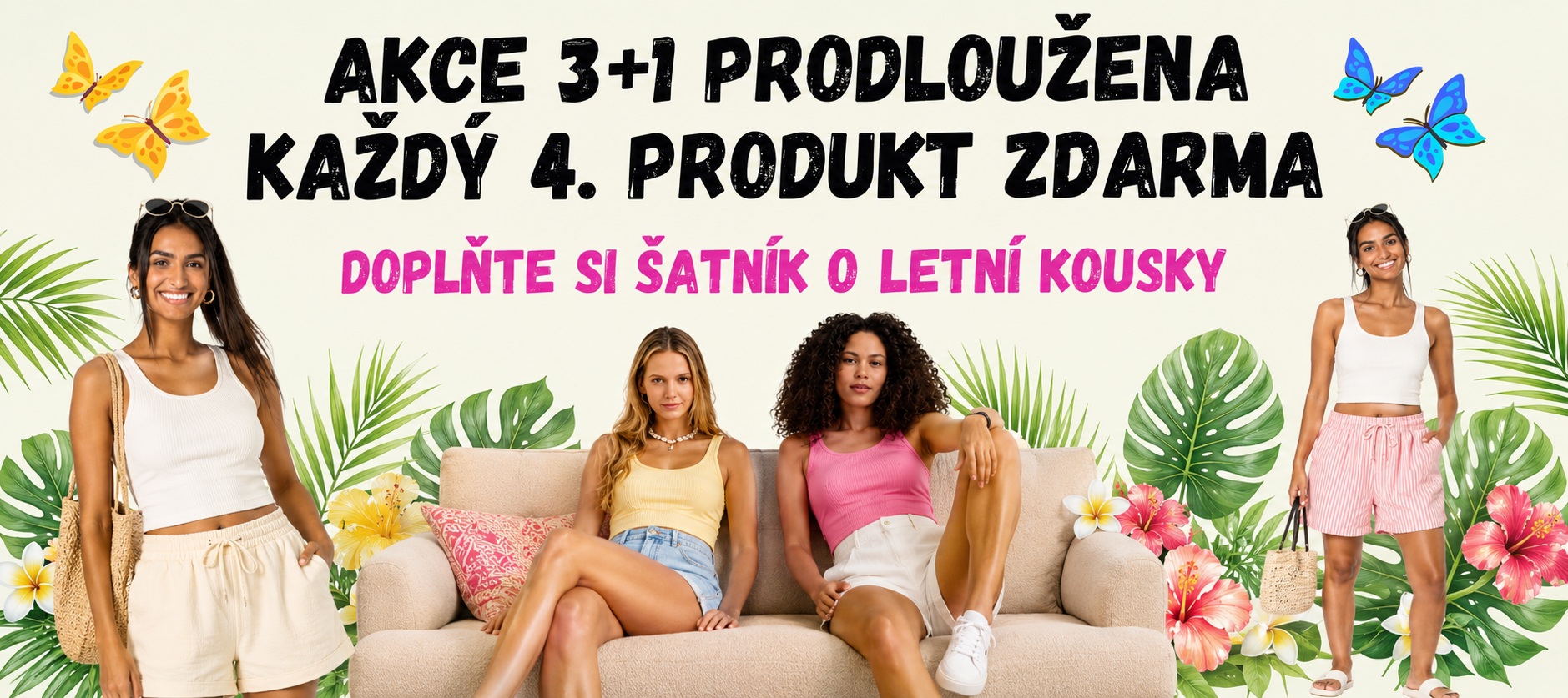 Akce 3+1 prodloužena