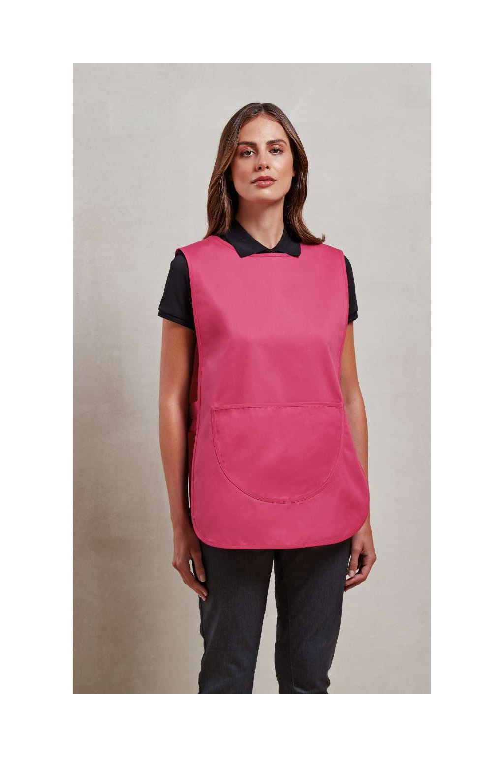 WOMEN'S POCKET TABARD Burgundy (Vyberte barvu burgundská fialová, Velikost S)
