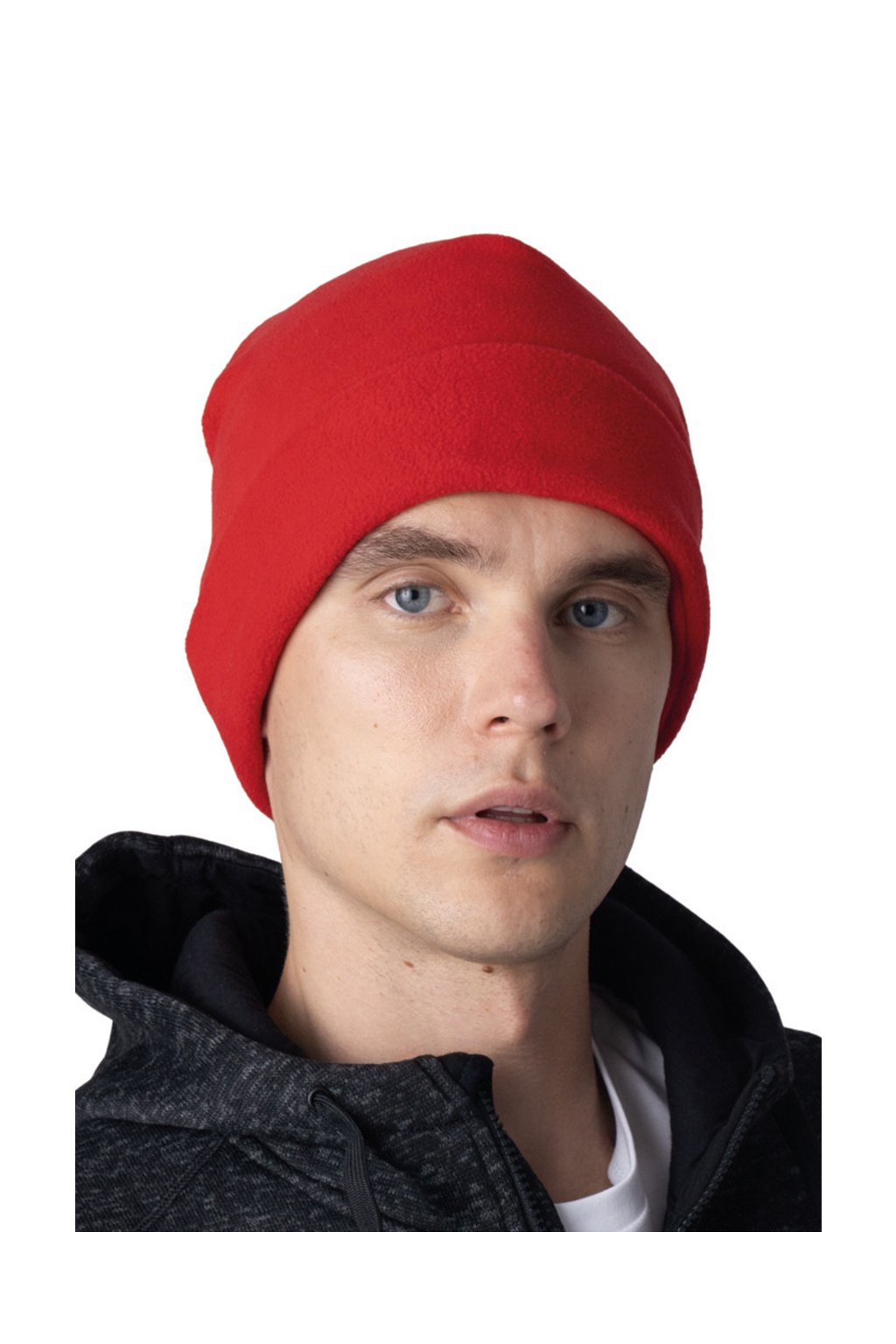 POLAR FLEECE BEANIE Black (Vyberte barvu černá, Velikost U)